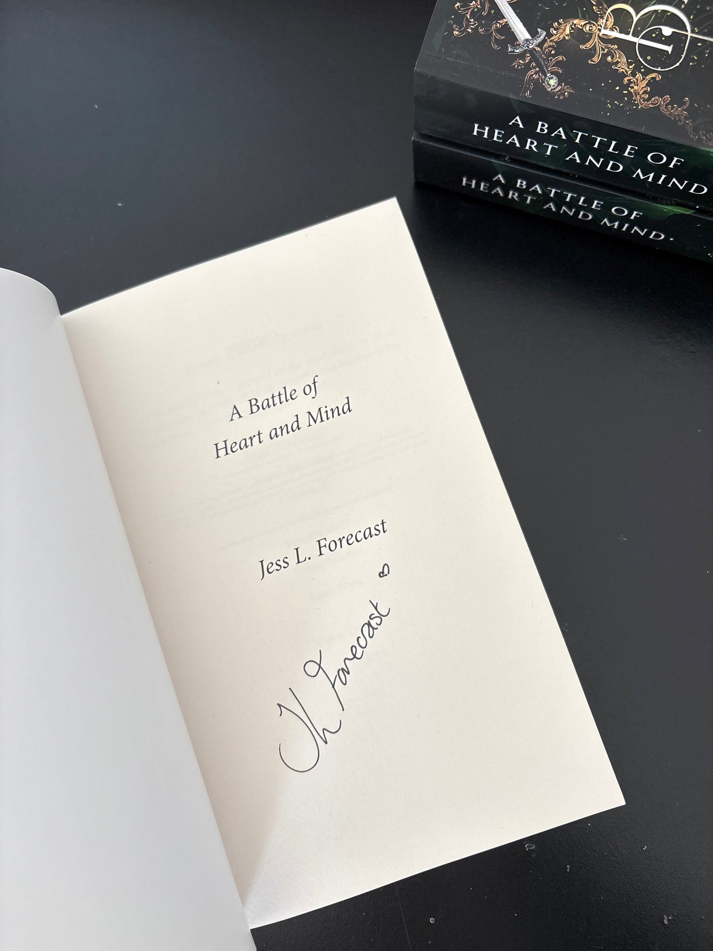 A Battle Of Heart And Mind *Signed*