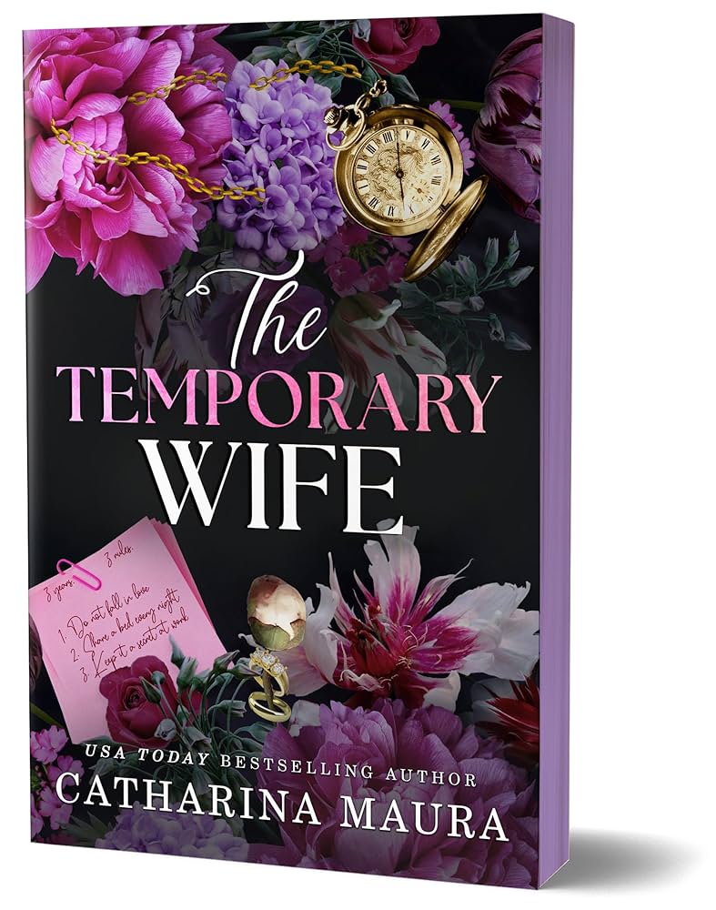 The Temporary Wife *Purple Sprayed Edges*