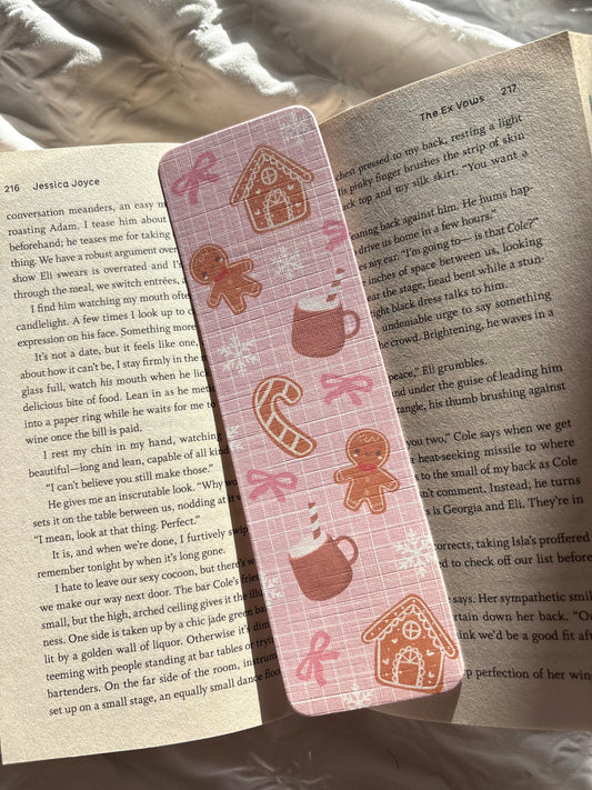 Gingerbread Man Coquette Bookmark