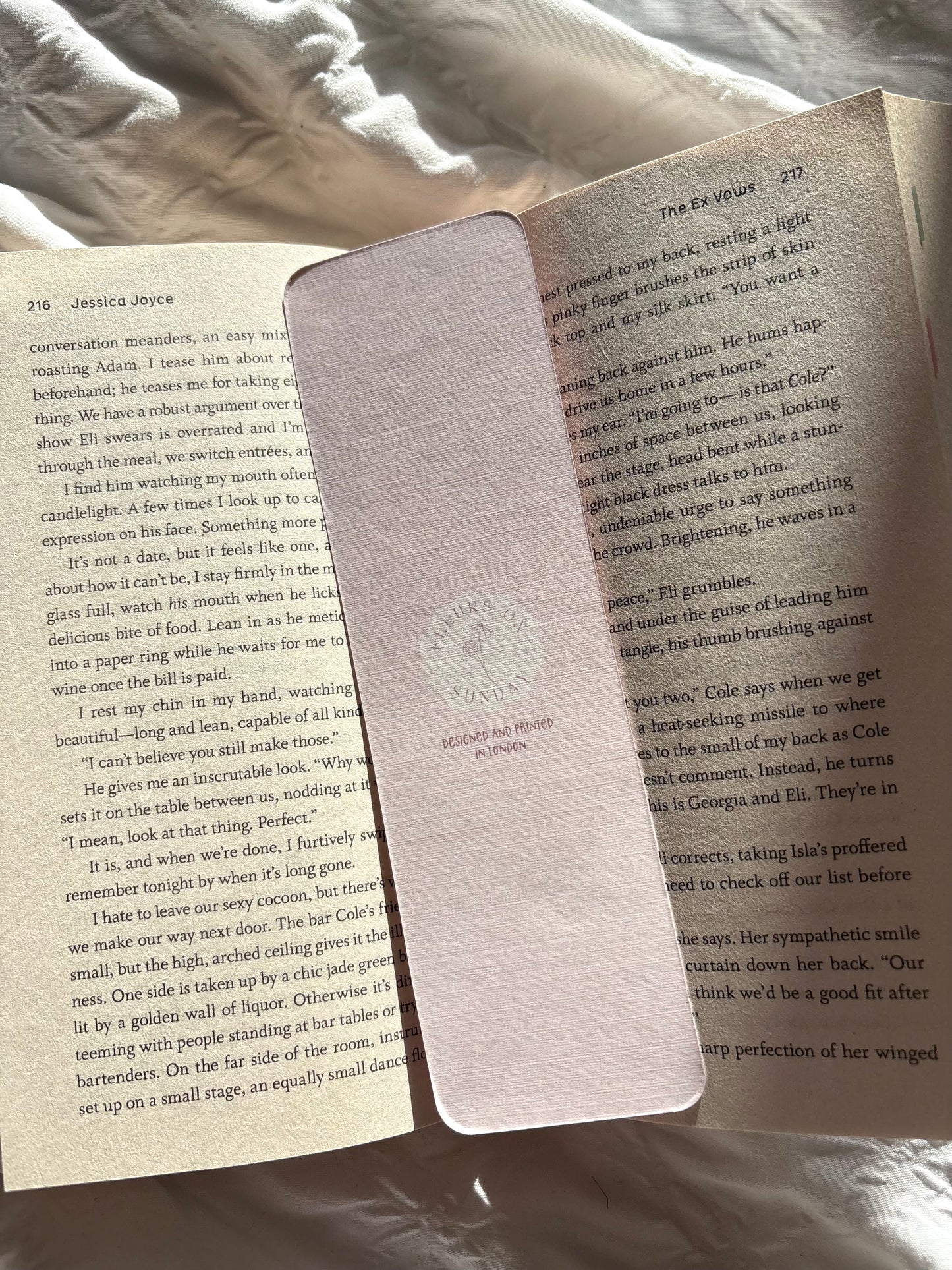 Gingerbread Man Coquette Bookmark