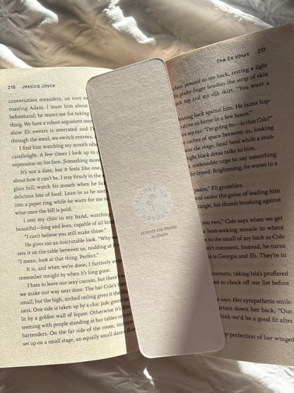 Gingerbread Receipt Bookmark